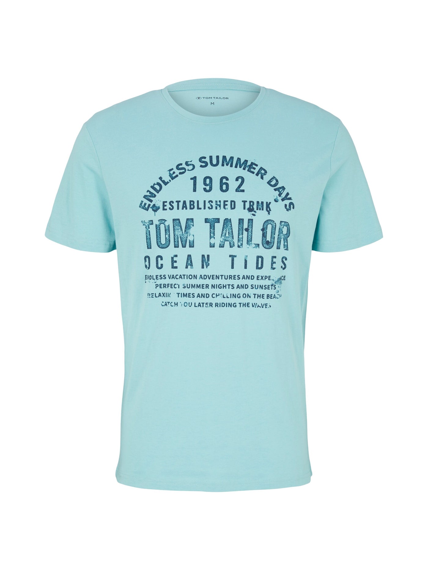 Tom Tailor T-Shirt mit Textprint und Rundhalsausschnitt