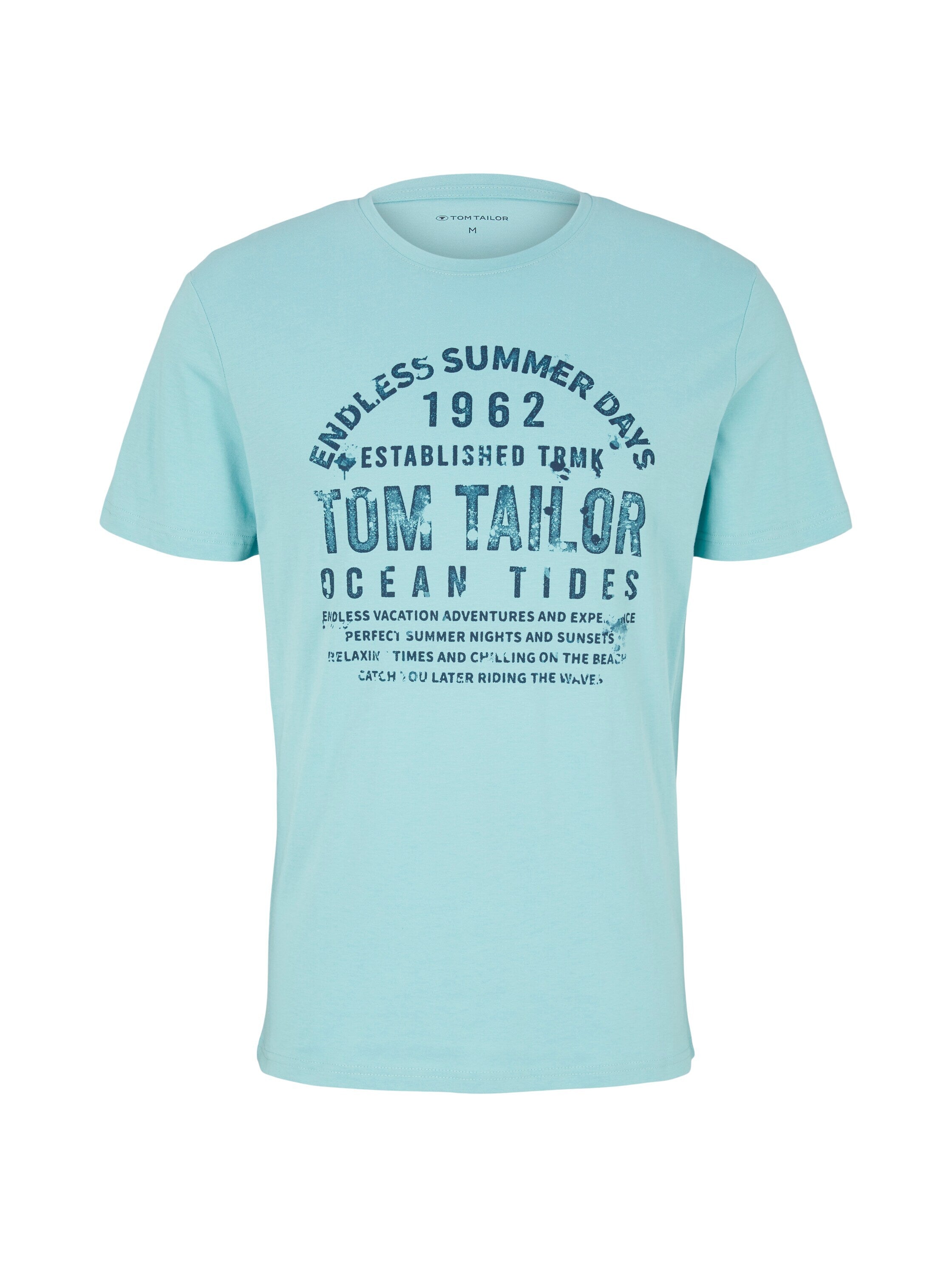 Tom Tailor T-Shirt mit Textprint und Rundhalsausschnitt
