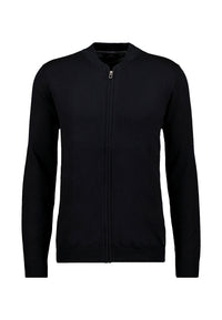 Ragman Baseball Cardigan Reißverschluss
