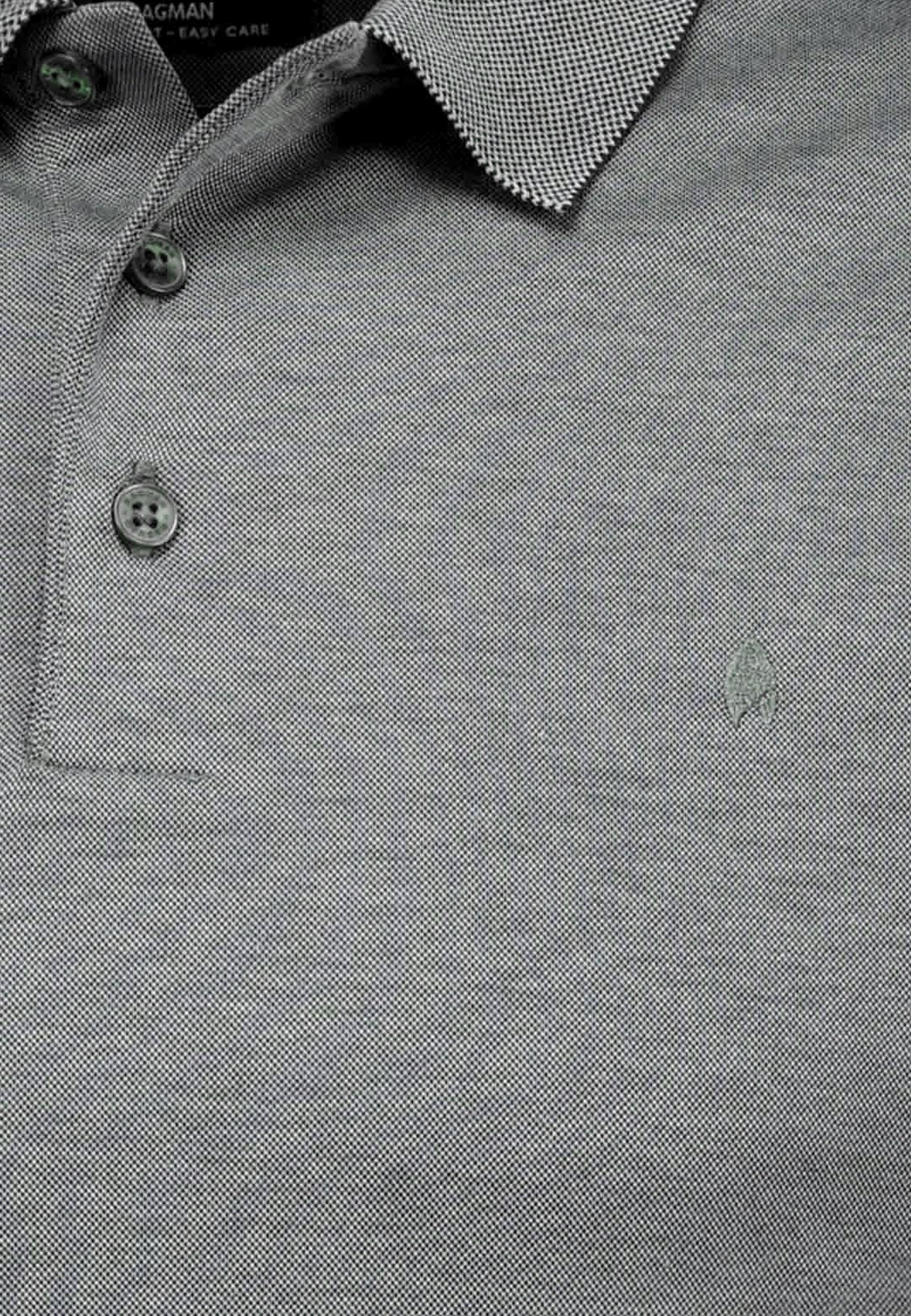 Ragman Modern Fit Langarmshirt mit Polokragen