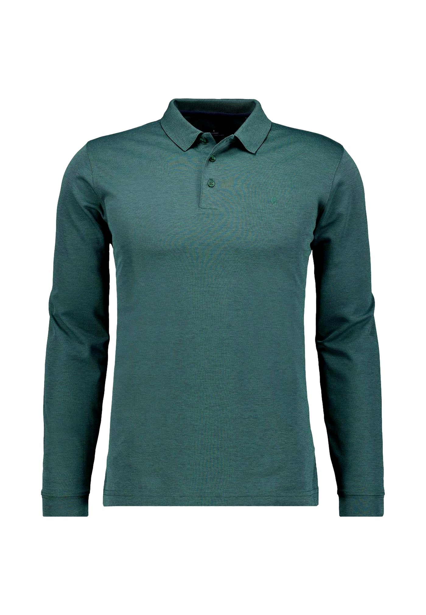 Ragman Modern Fit Langarmshirt mit Polokragen