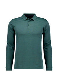 Ragman Modern Fit Langarmshirt mit Polokragen