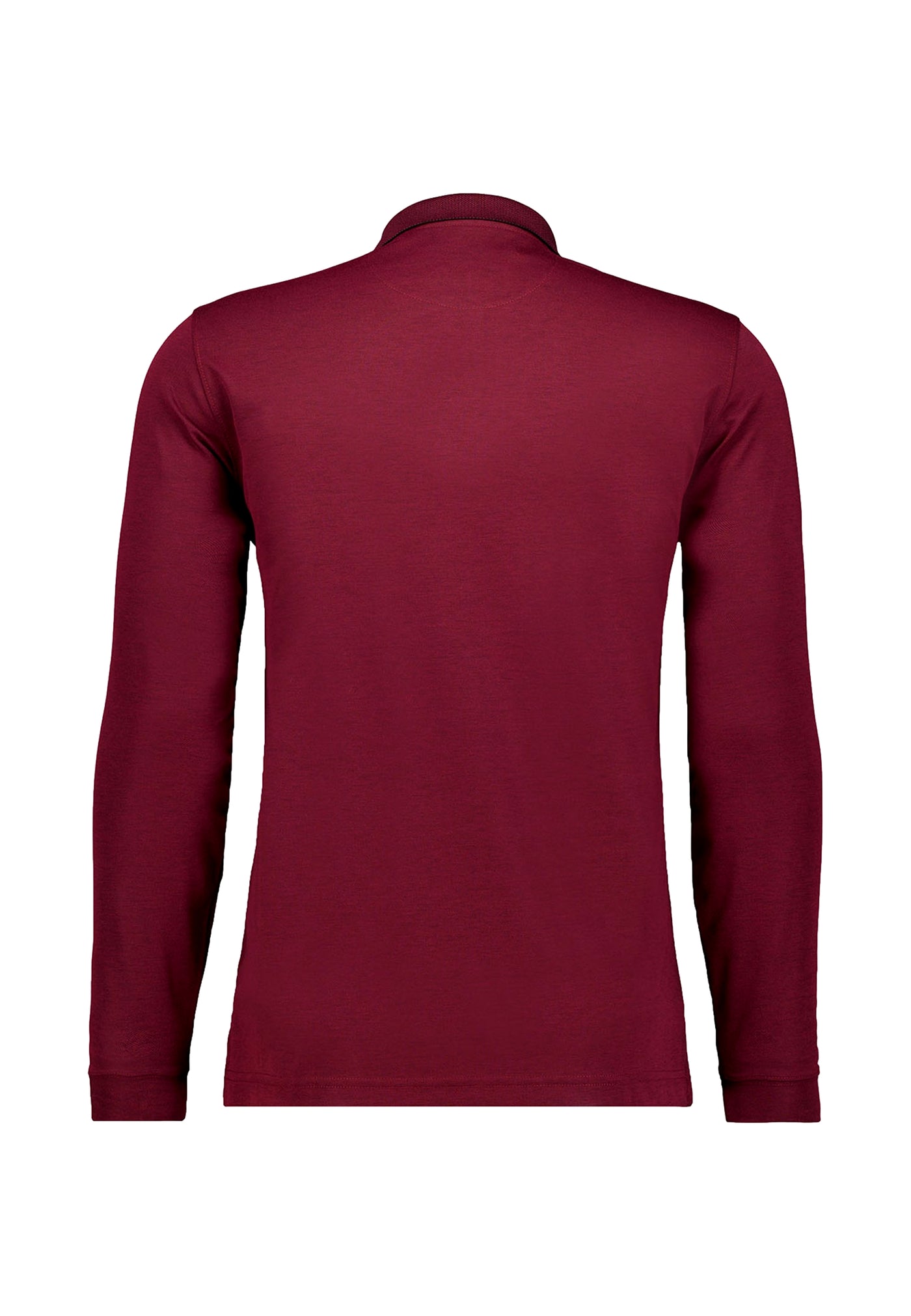 Ragman Modern Fit Langarmshirt mit Polokragen