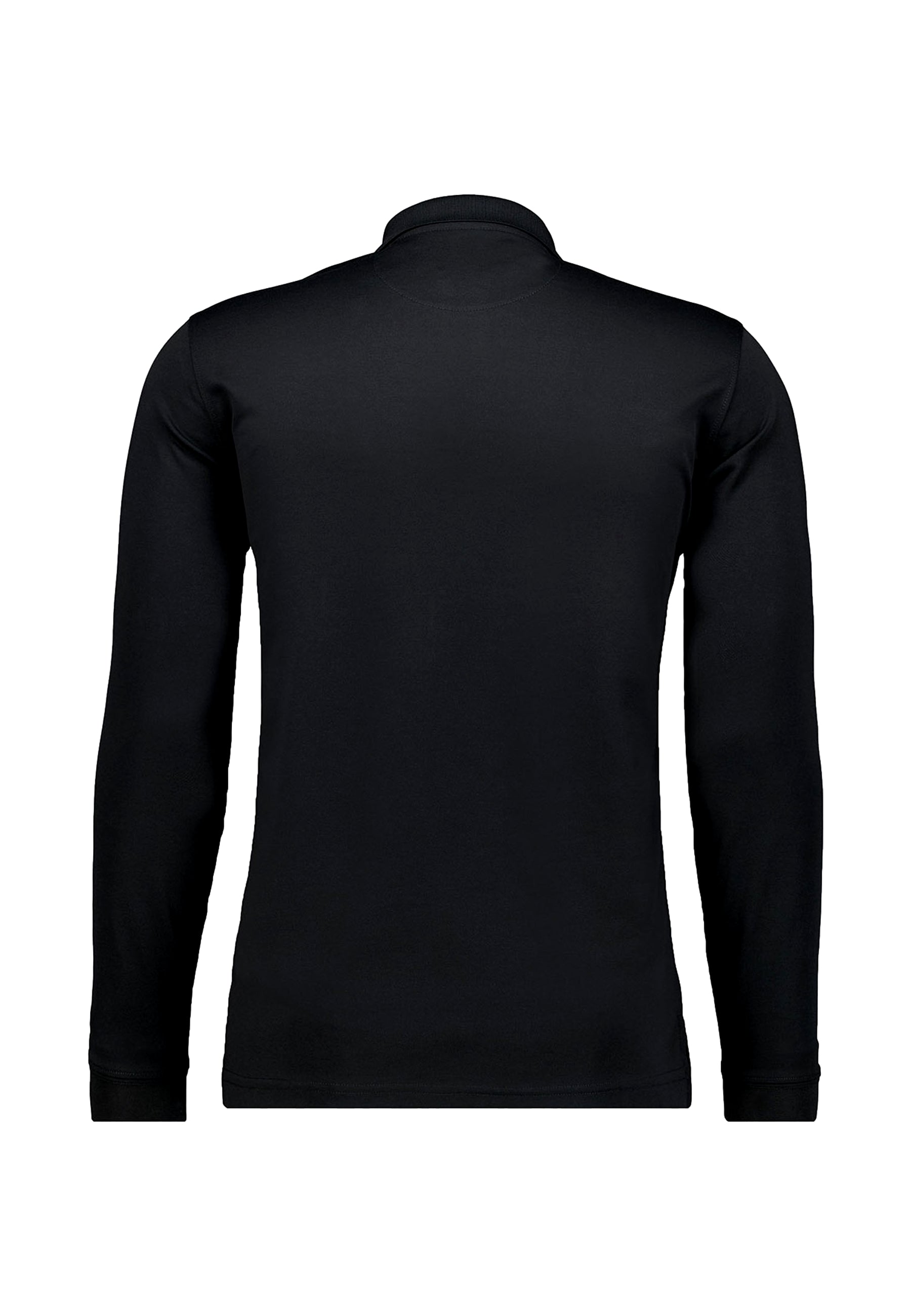 Ragman Modern Fit Langarmshirt mit Polokragen