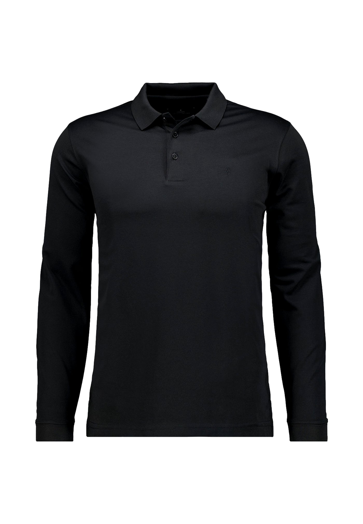 Ragman Modern Fit Langarmshirt mit Polokragen