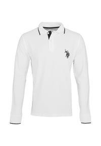 U.S. POLO Longsleeve Poloshirt Polokragen