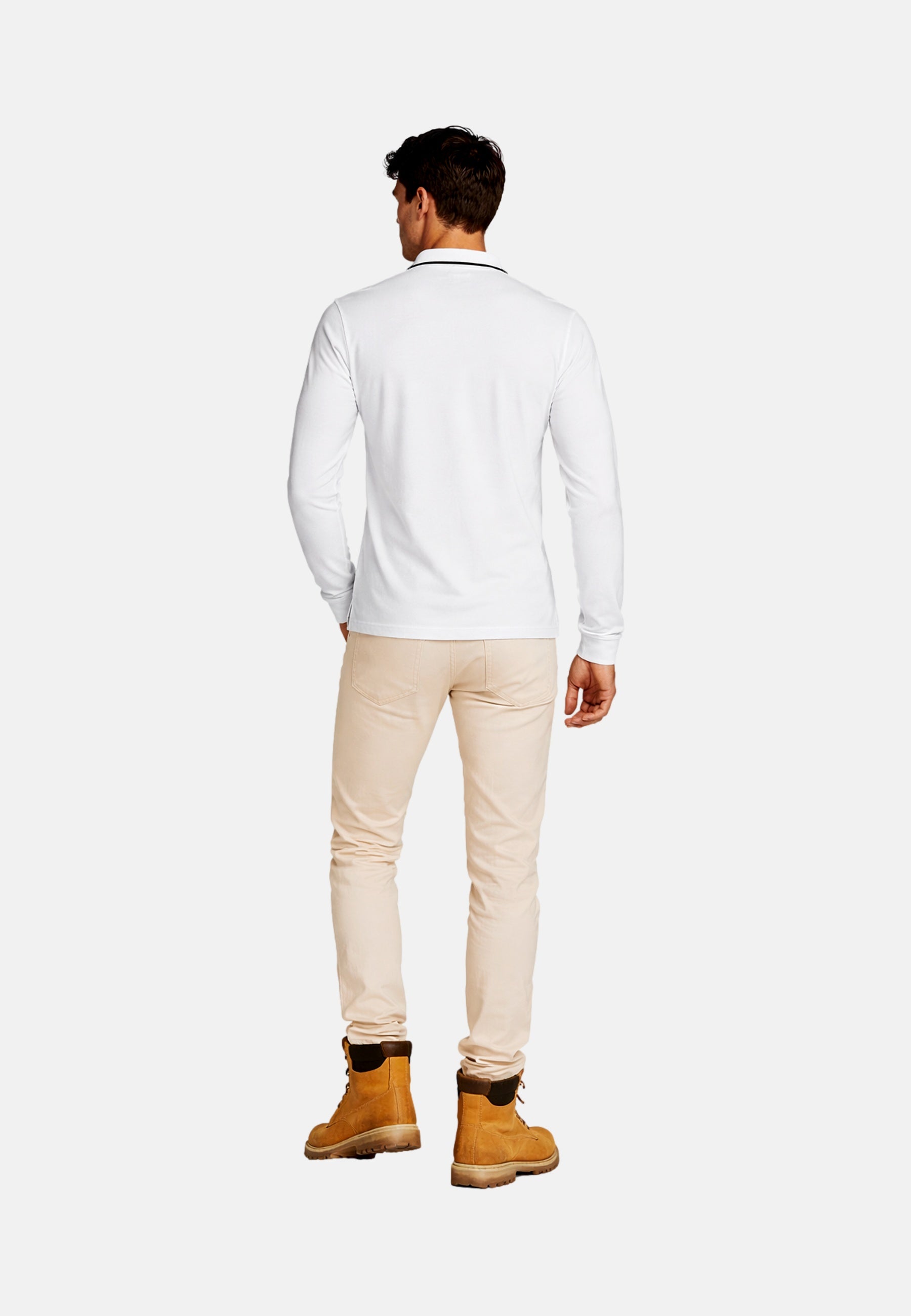 U.S. POLO Longsleeve Poloshirt Polokragen