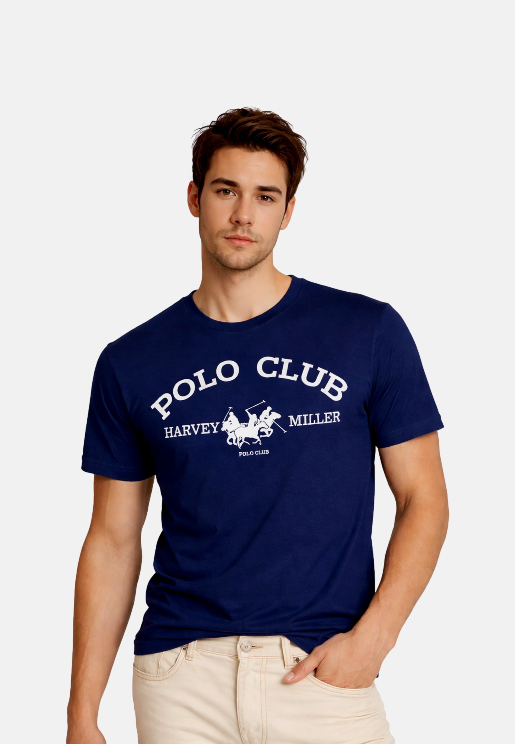 Harvey Miller HRM Polo Club Shortsleeve Rundhals