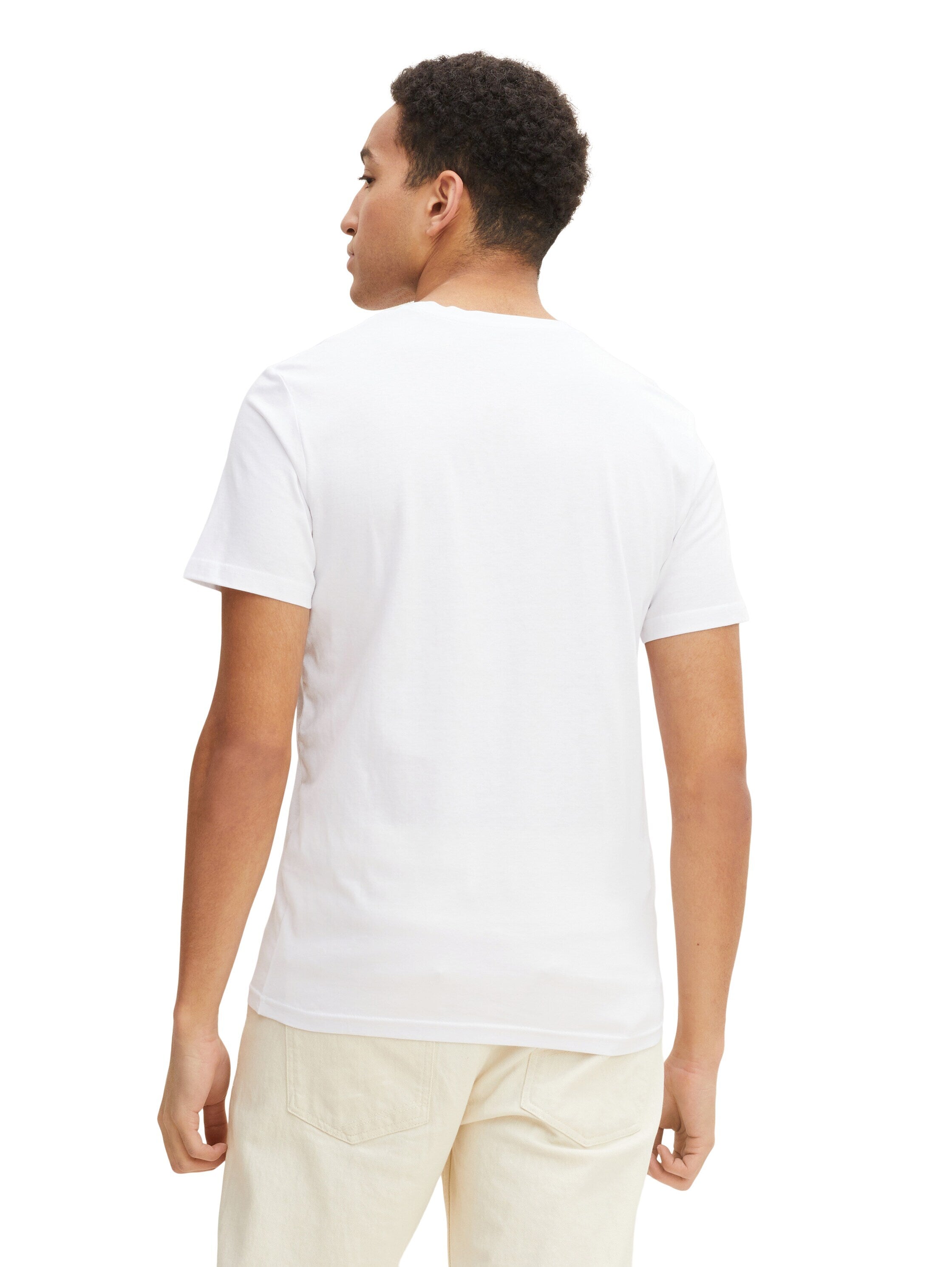 Tom Tailor T-Shirt mit Textprint und Rundhalsausschnitt