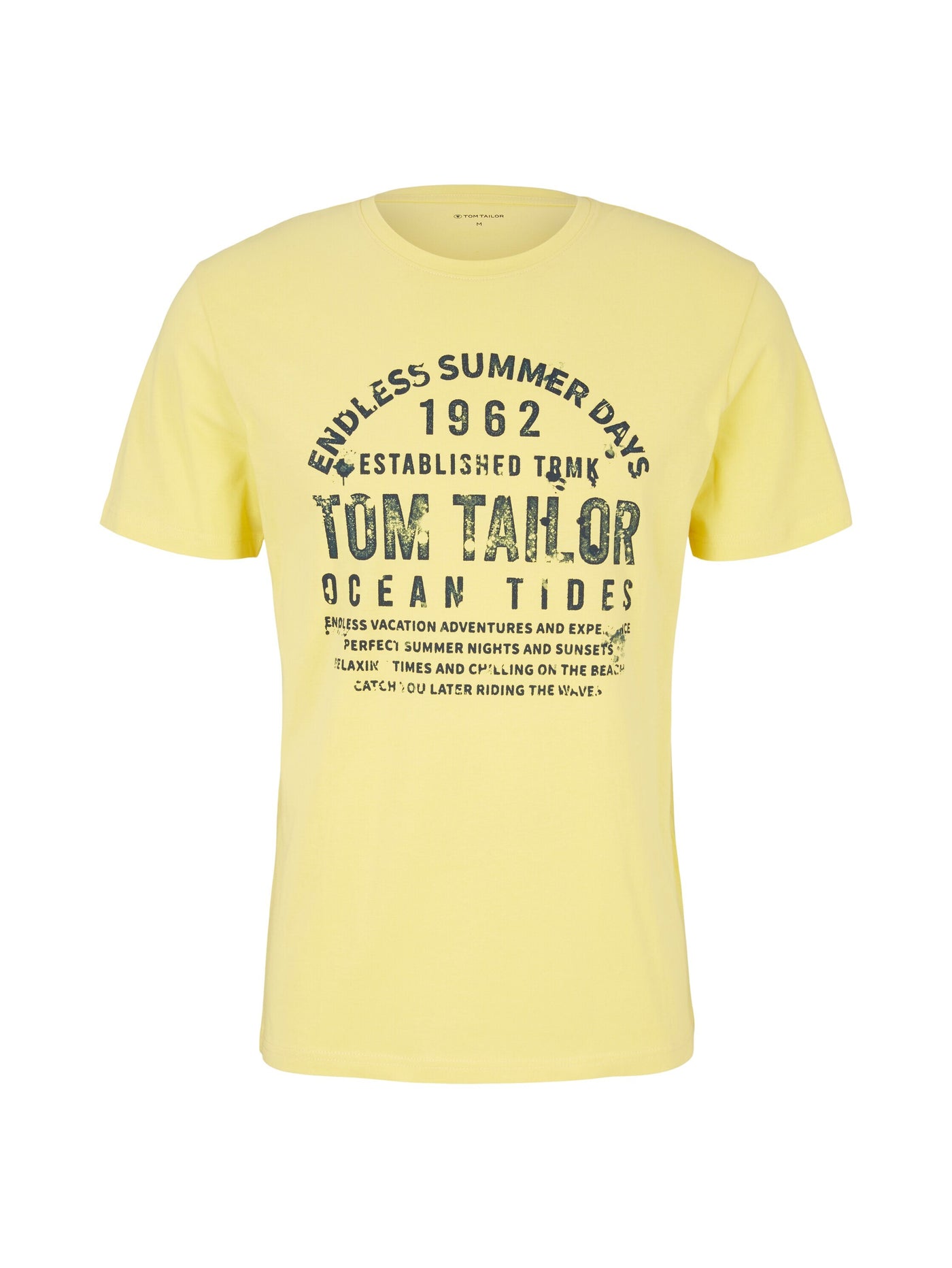 Tom Tailor T-Shirt mit Textprint und Rundhalsausschnitt