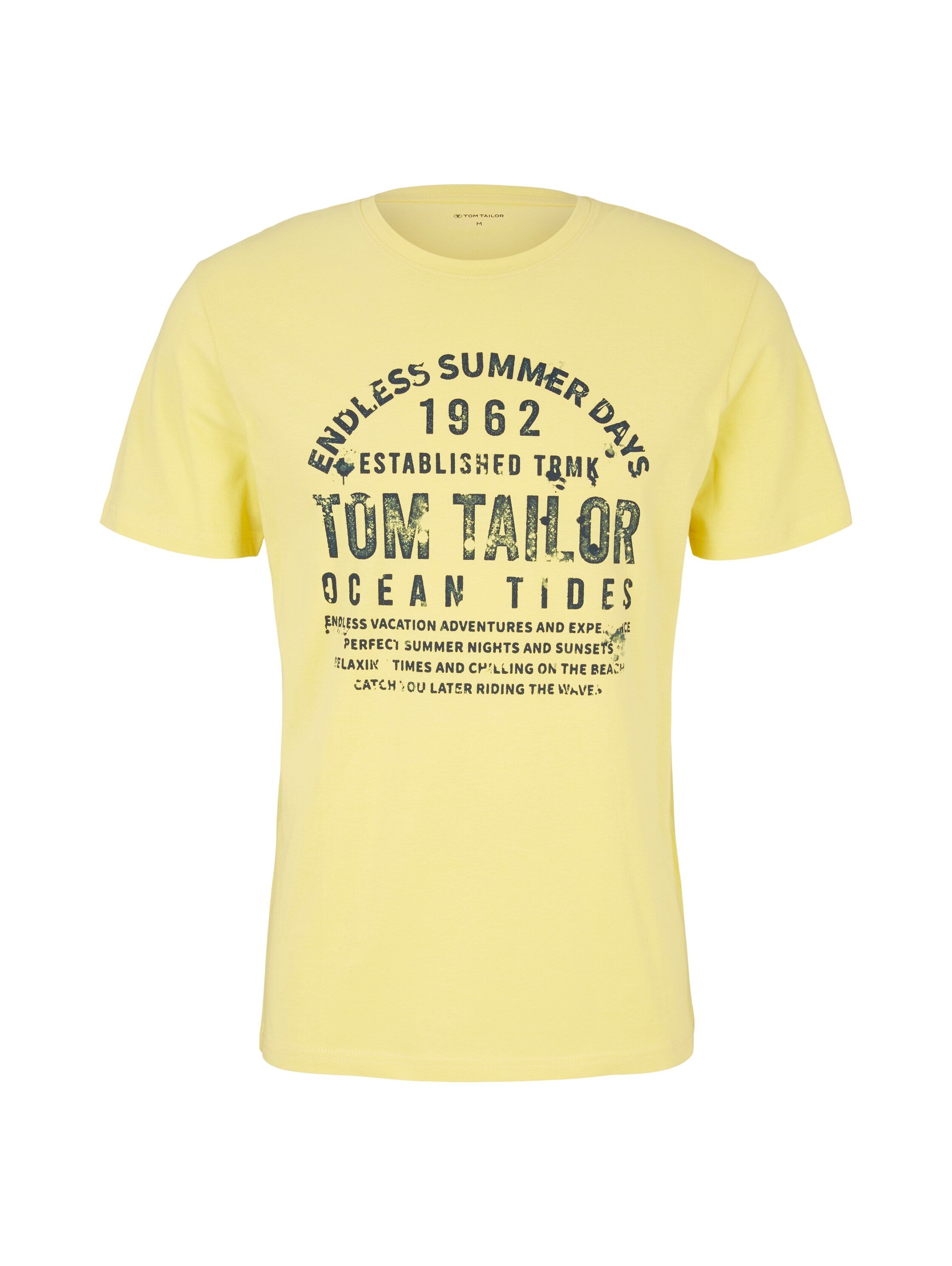 Tom Tailor T-Shirt mit Textprint und Rundhalsausschnitt