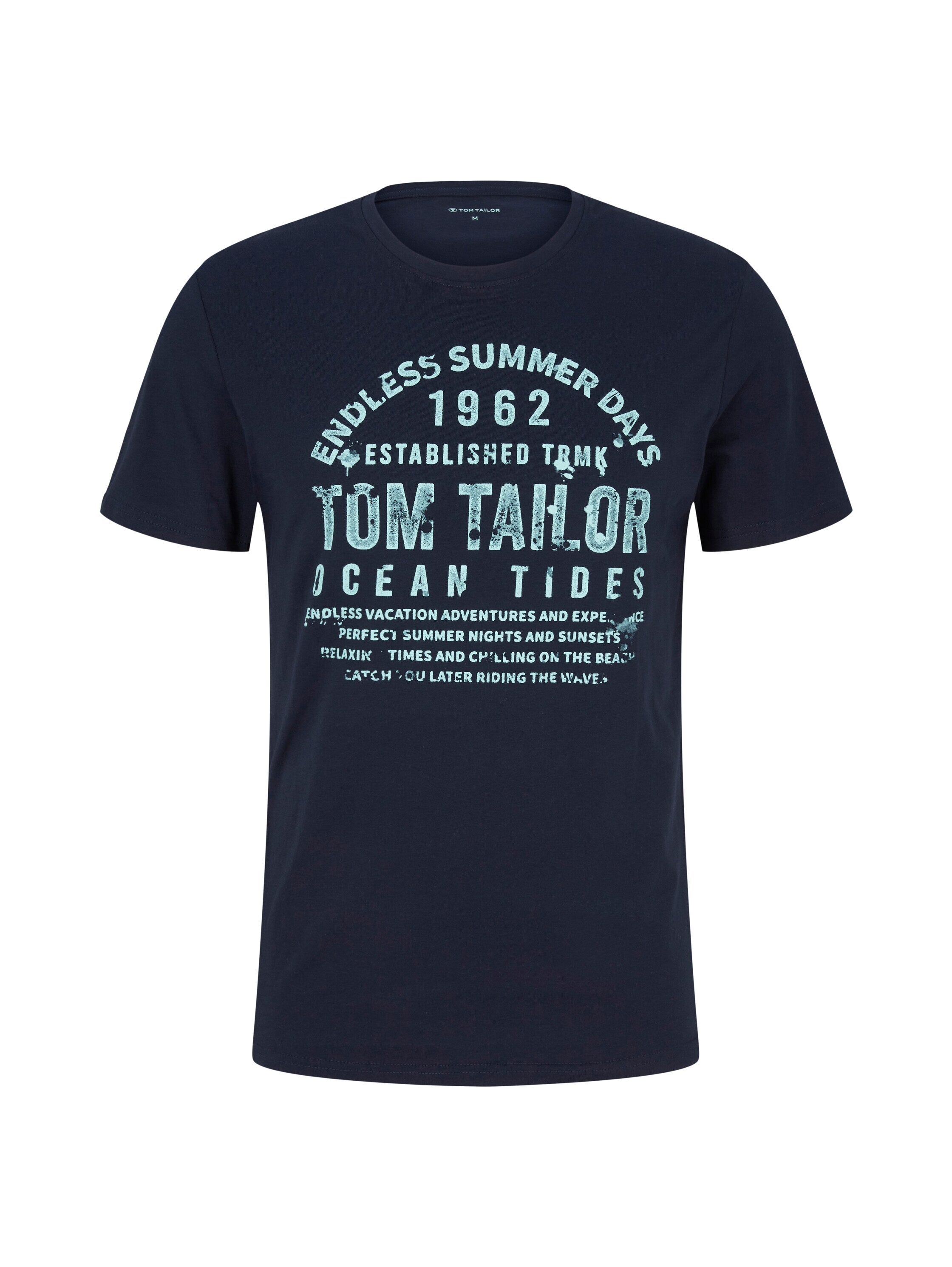 Tom Tailor T-Shirt mit Textprint und Rundhalsausschnitt