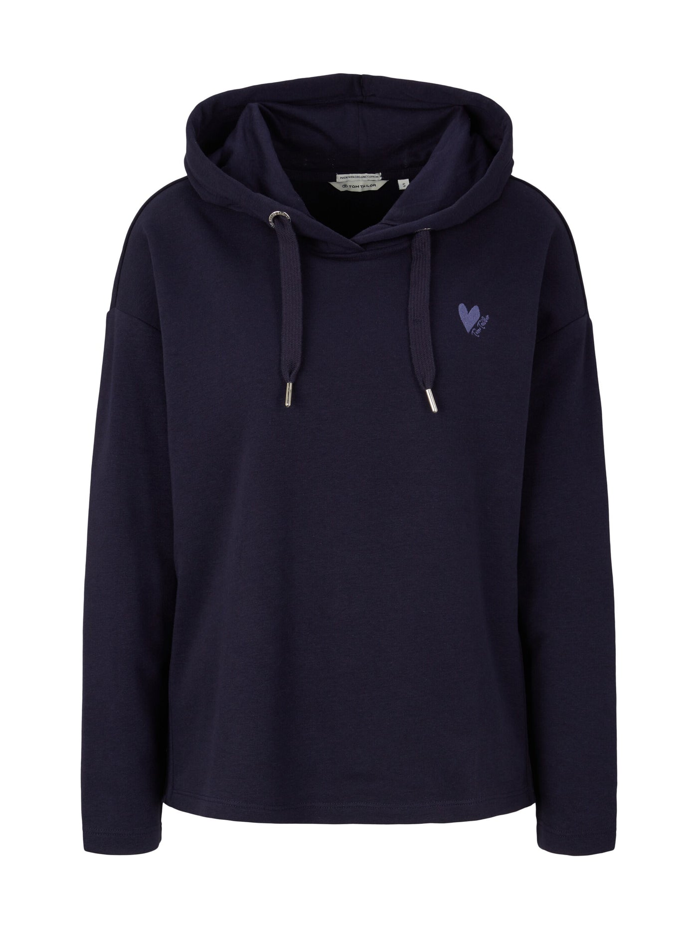 Tom Tailor Kapuzensweatshirt mit Kapuze und Seitenschlitzen