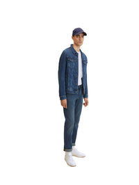 Tom Tailor Josh Slim Jeans im Five-Pocket-Style mit leichter Waschung