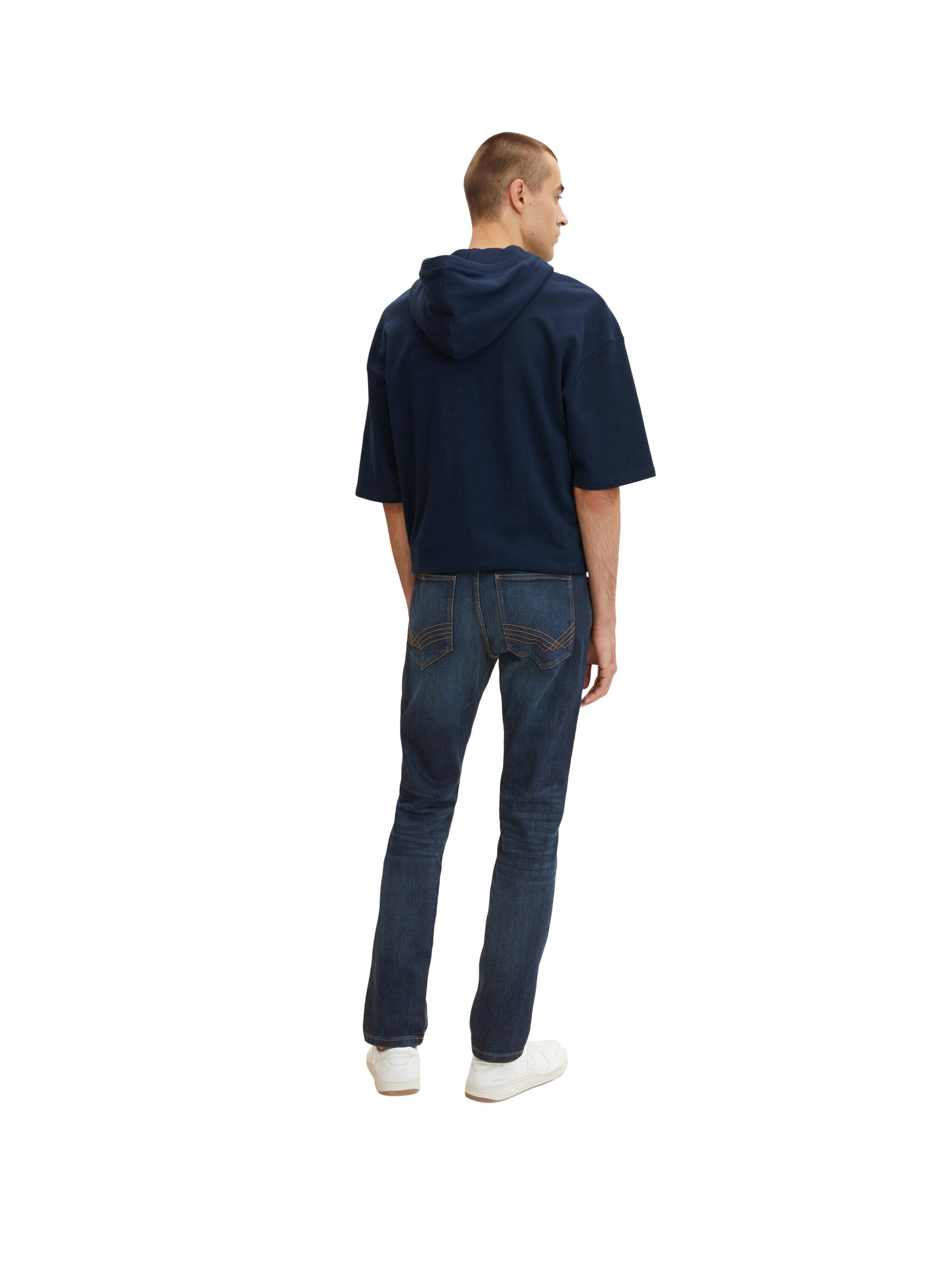 Tom Tailor Josh Slim Jeans im Five-Pocket-Style mit leichter Waschung