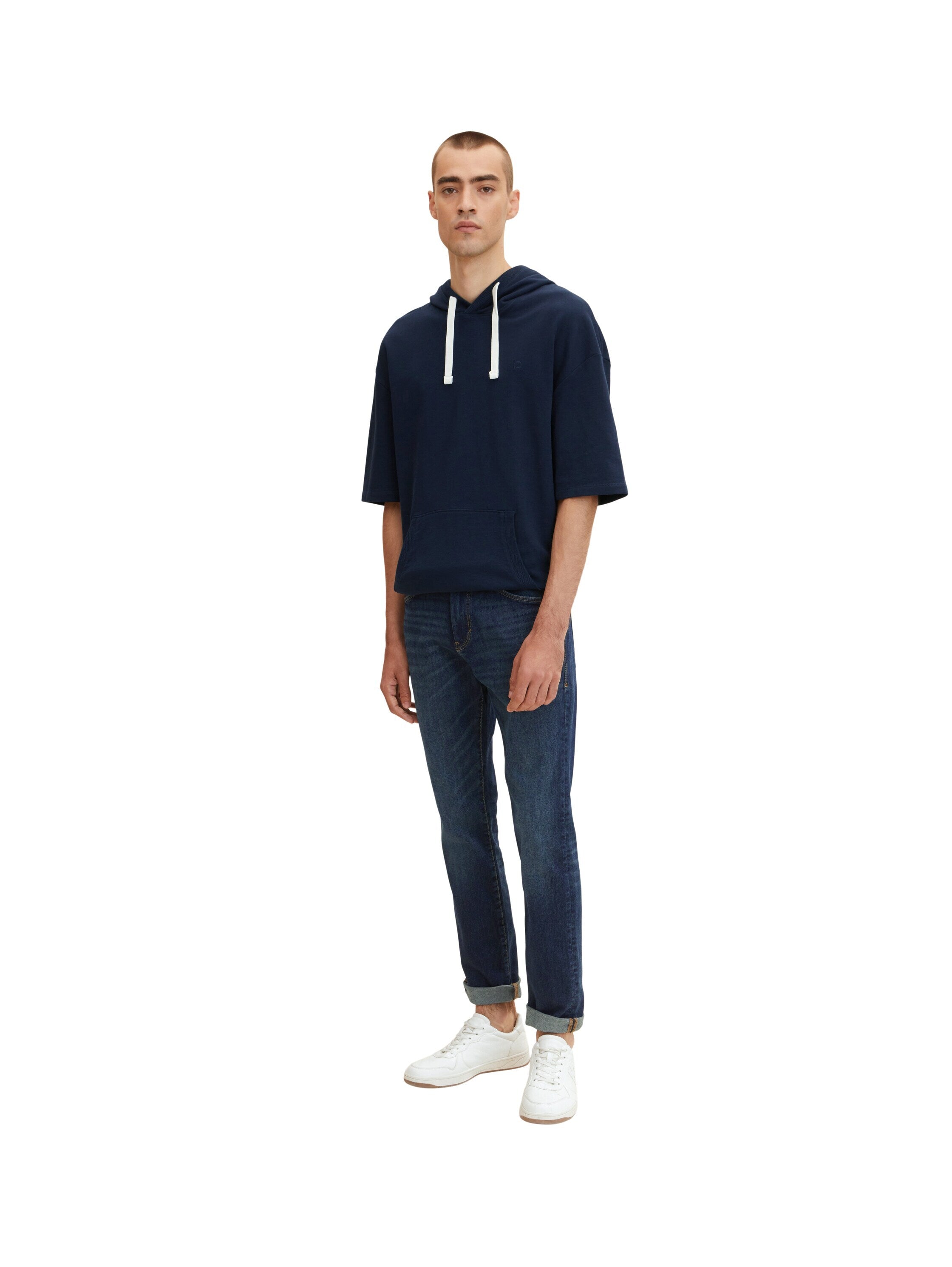 Tom Tailor Josh Slim Jeans im Five-Pocket-Style mit leichter Waschung
