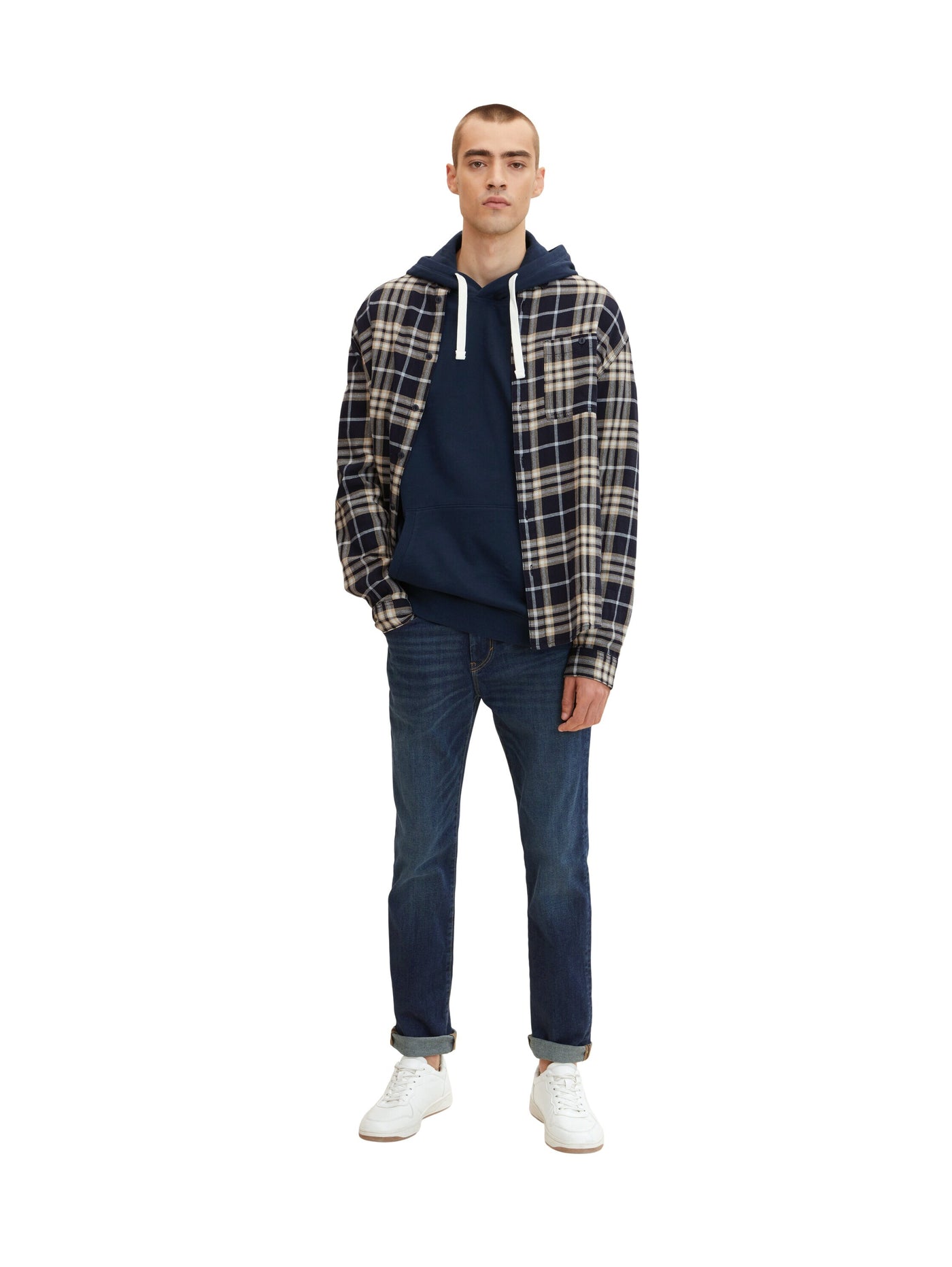 Tom Tailor Josh Slim Jeans im Five-Pocket-Style mit leichter Waschung