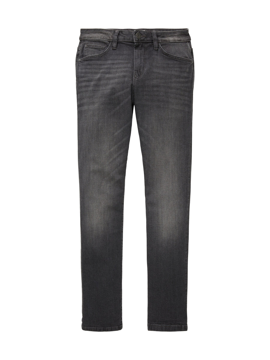 Tom Tailor Josh Slim Jeans im Five-Pocket-Style mit leichter Waschung