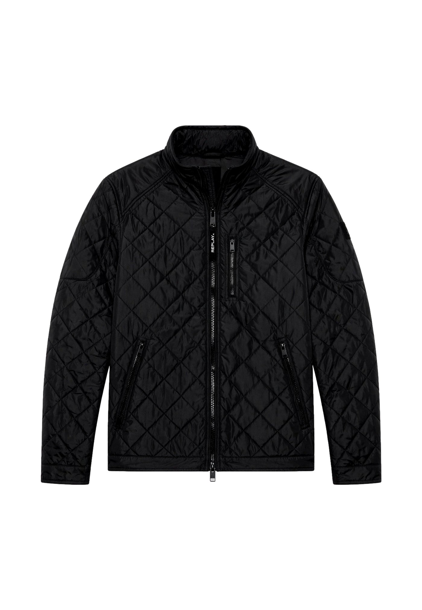 Replay Steppjacke SOFT POLY mit Stehkragen und seitlichen Eingrifftaschen