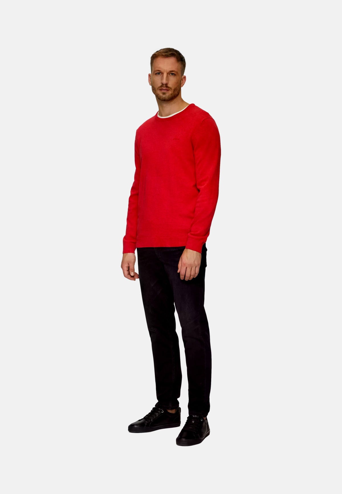 s.Oliver Strickpullover Rundhalsausschnitt