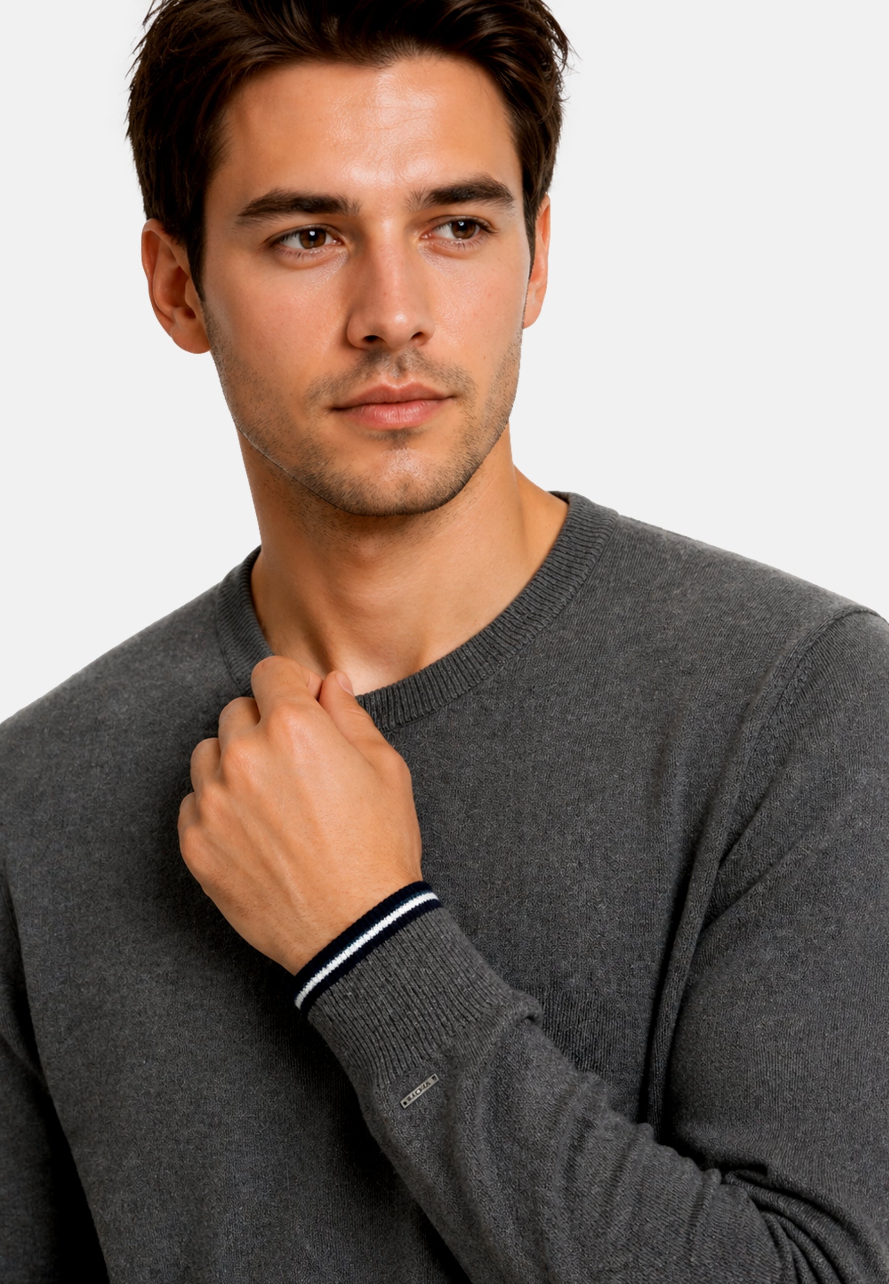 Ragman Strickpullover R-Neck