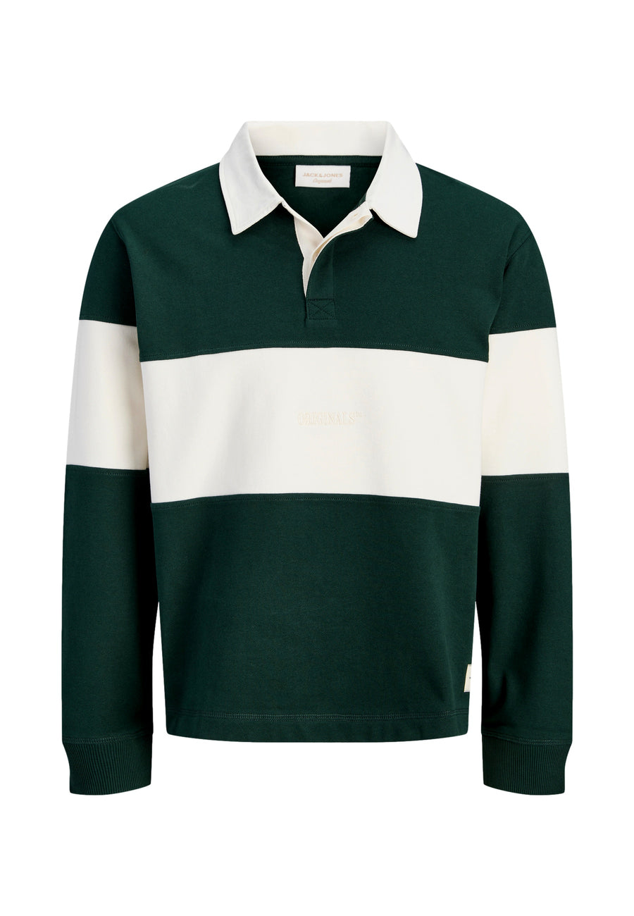 Jack & Jones Frederik Langarmshirt mit Polokragen
