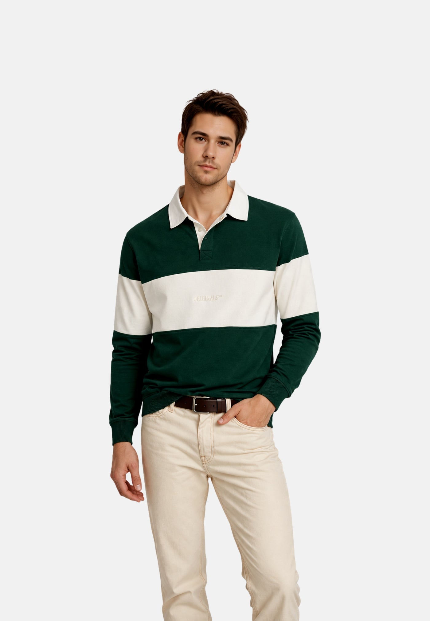 Jack & Jones Frederik Langarmshirt mit Polokragen