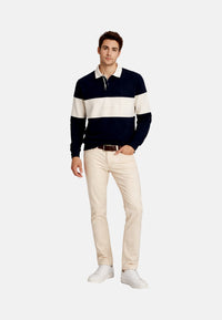 Jack & Jones Frederik Langarmshirt mit Polokragen