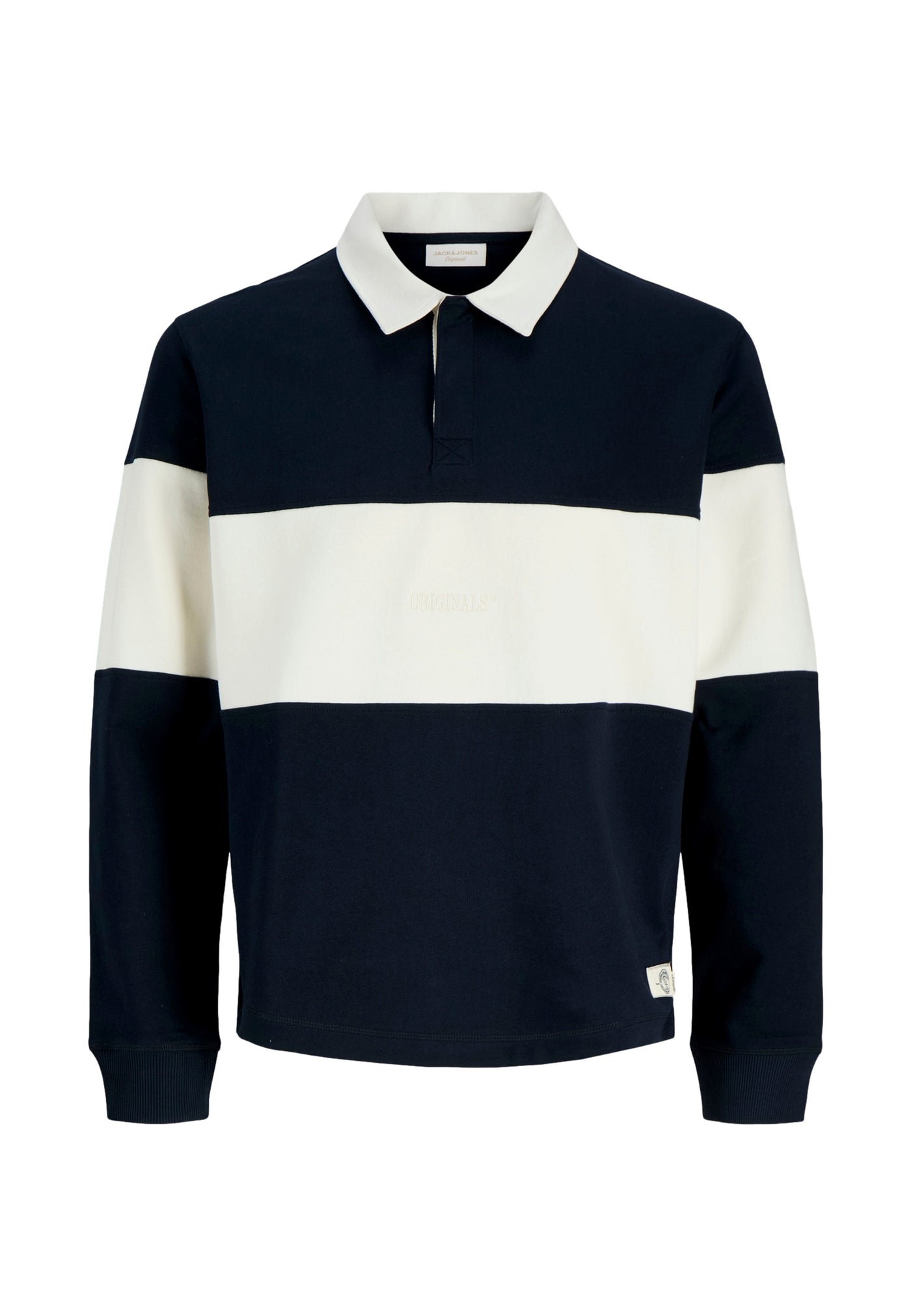 Jack & Jones Frederik Langarmshirt mit Polokragen