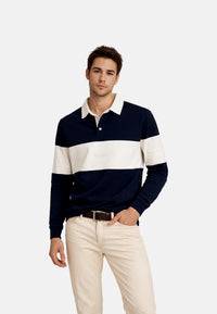 Jack & Jones Frederik Langarmshirt mit Polokragen