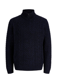 Jack & Jones Blucallum Strickpullover Troyer