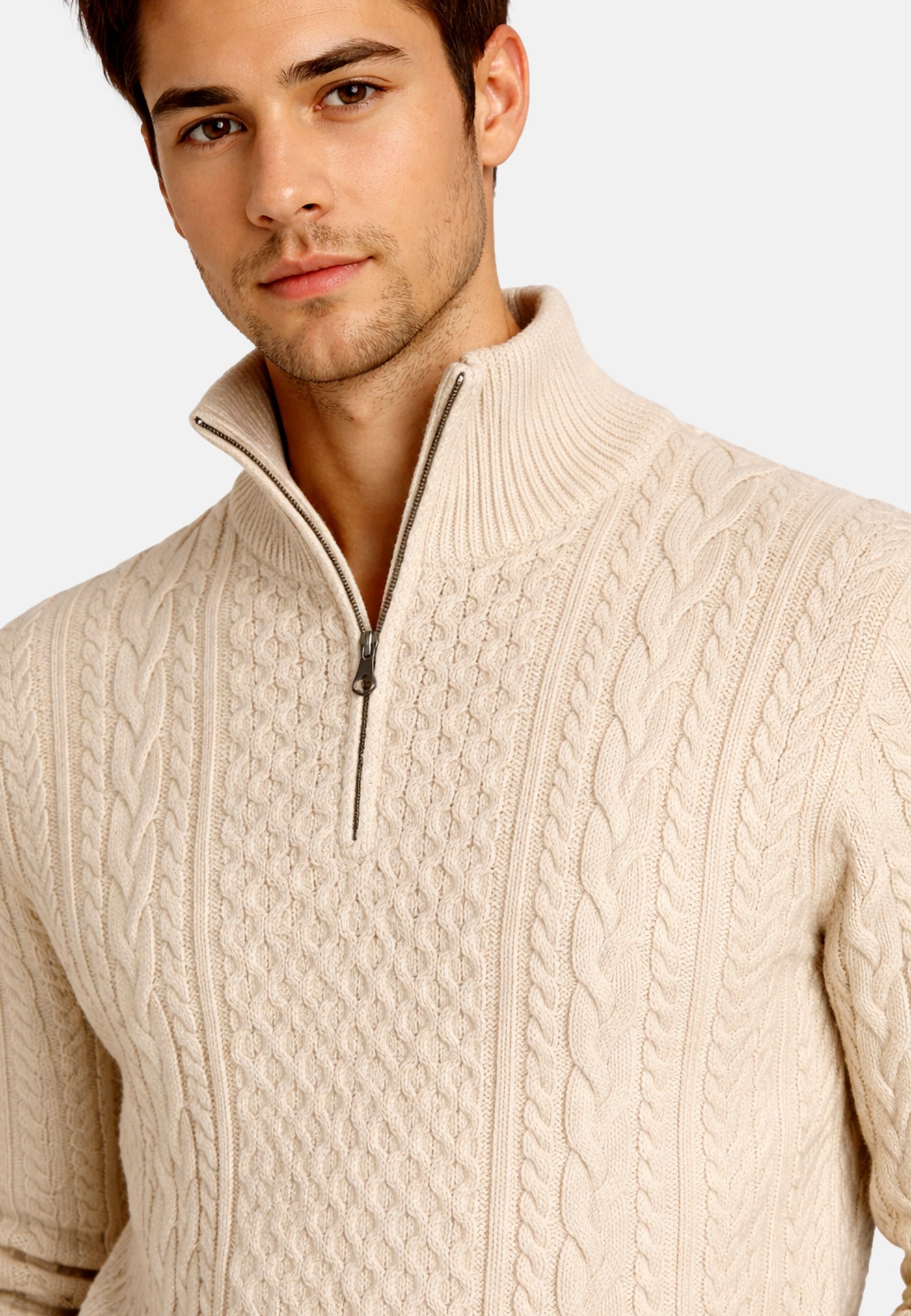 Jack & Jones Blucallum Strickpullover Troyer