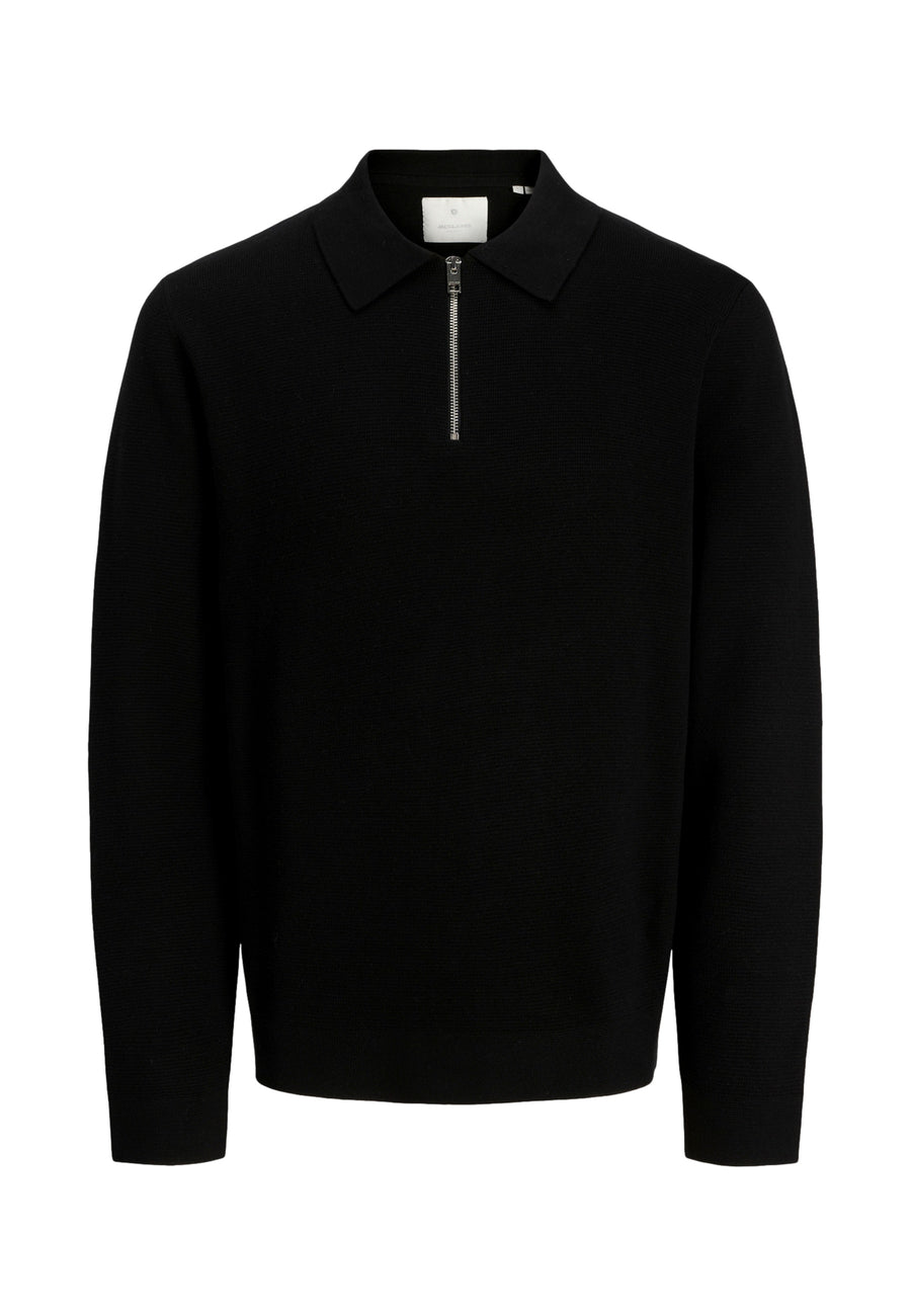 Jack & Jones Milano Langarmshirt mit Polokragen