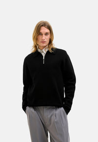 Jack & Jones Milano Langarmshirt mit Polokragen