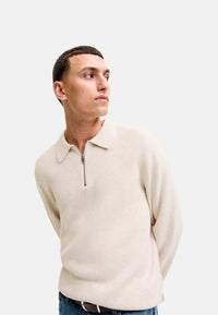 Jack & Jones Milano Langarmshirt mit Polokragen