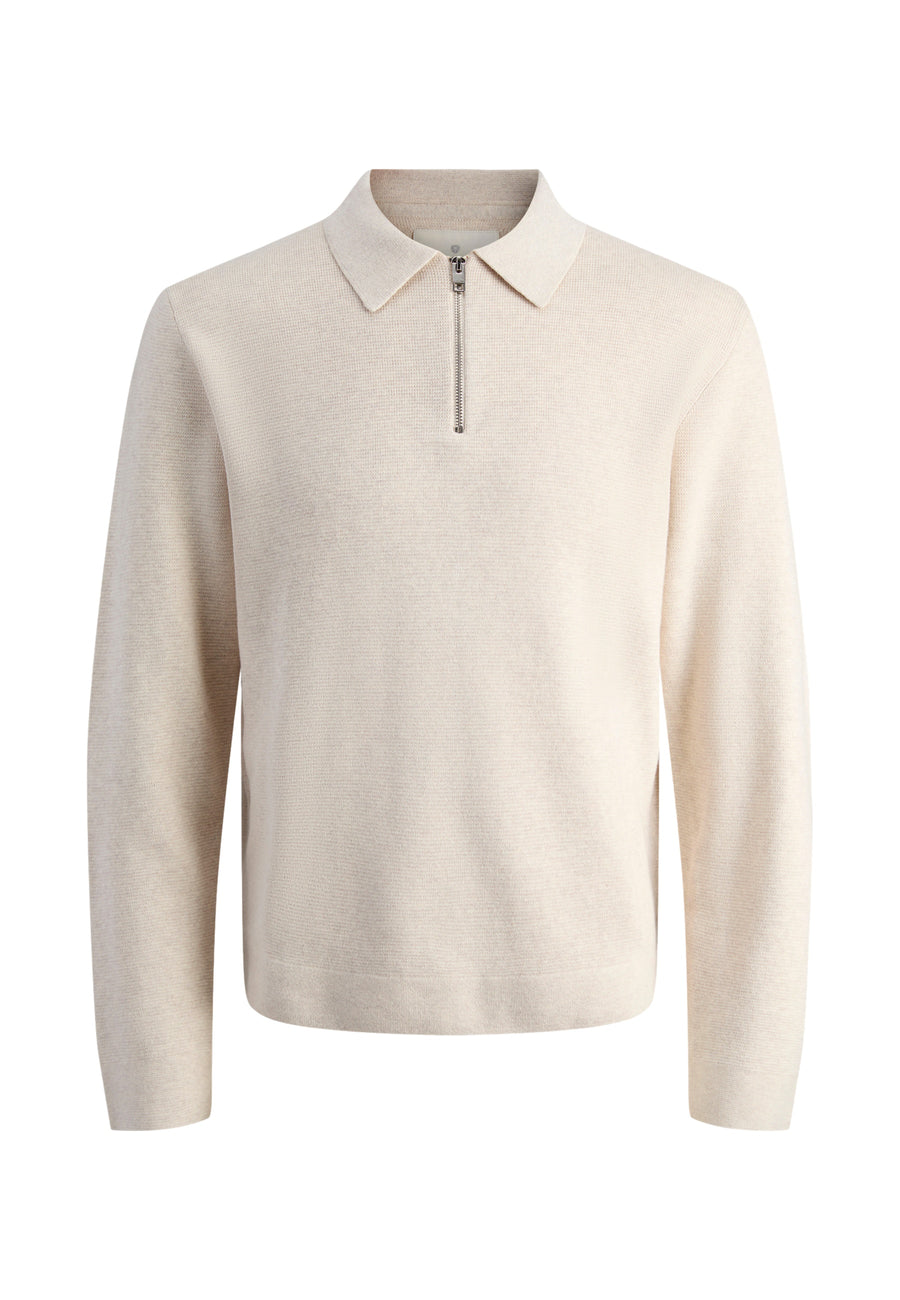 Jack & Jones Milano Langarmshirt mit Polokragen