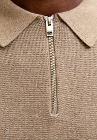 Jack & Jones Milano Langarmshirt mit Polokragen