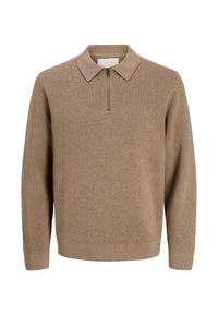 Jack & Jones Milano Langarmshirt mit Polokragen