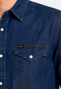 Lee Western Langarmjeanshemd