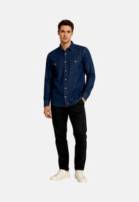 Lee Western Langarmjeanshemd