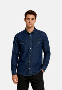 Lee Western Langarmjeanshemd
