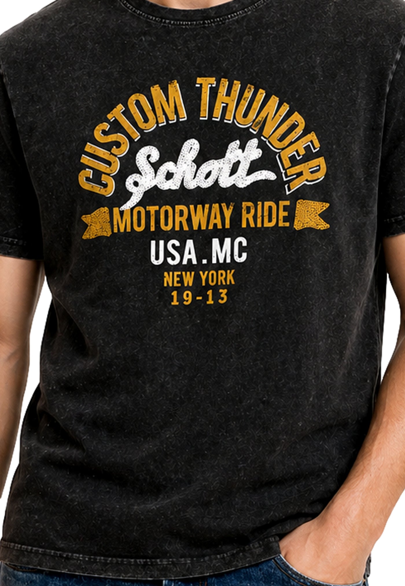 Schott Collin Kurzarmshirt