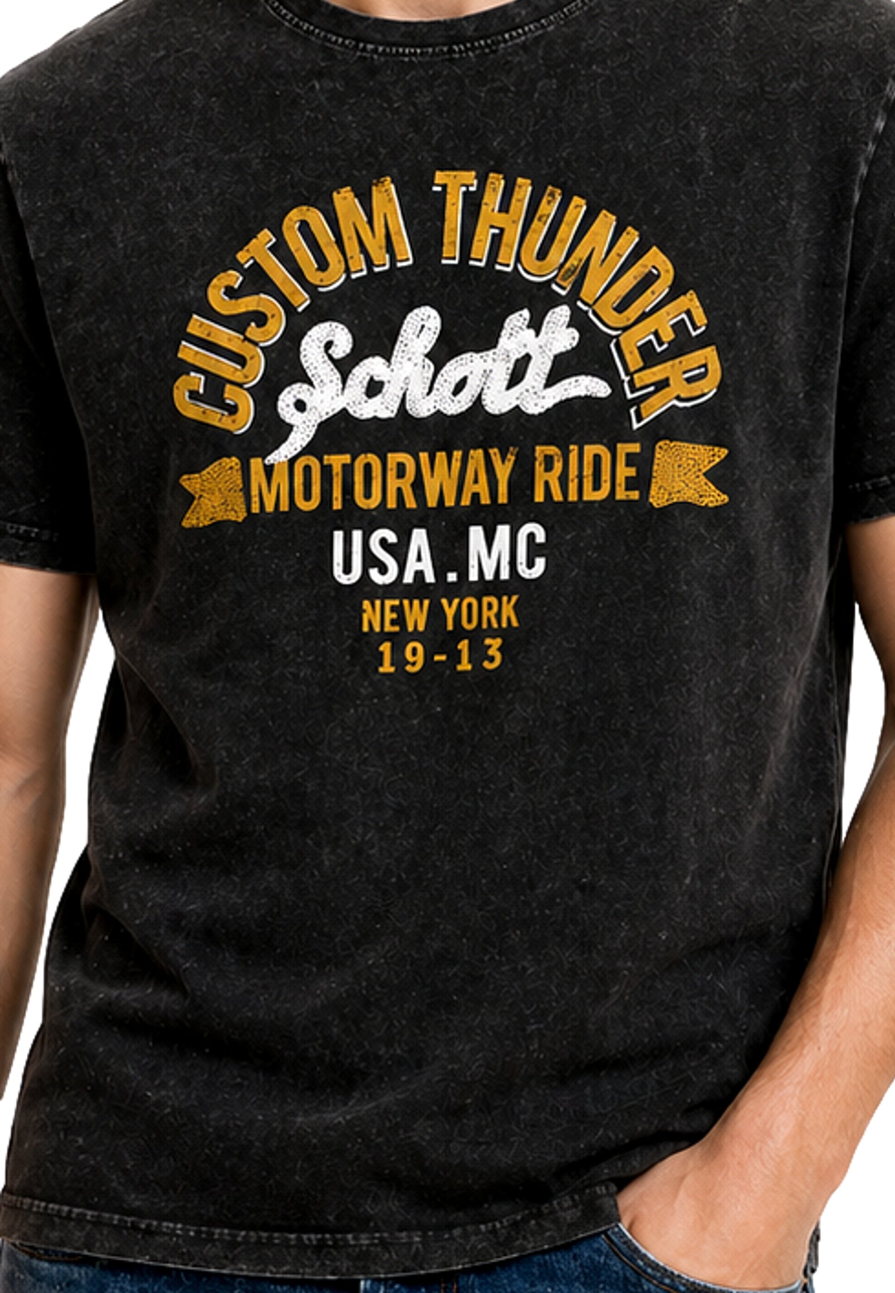 Schott Collin Kurzarmshirt