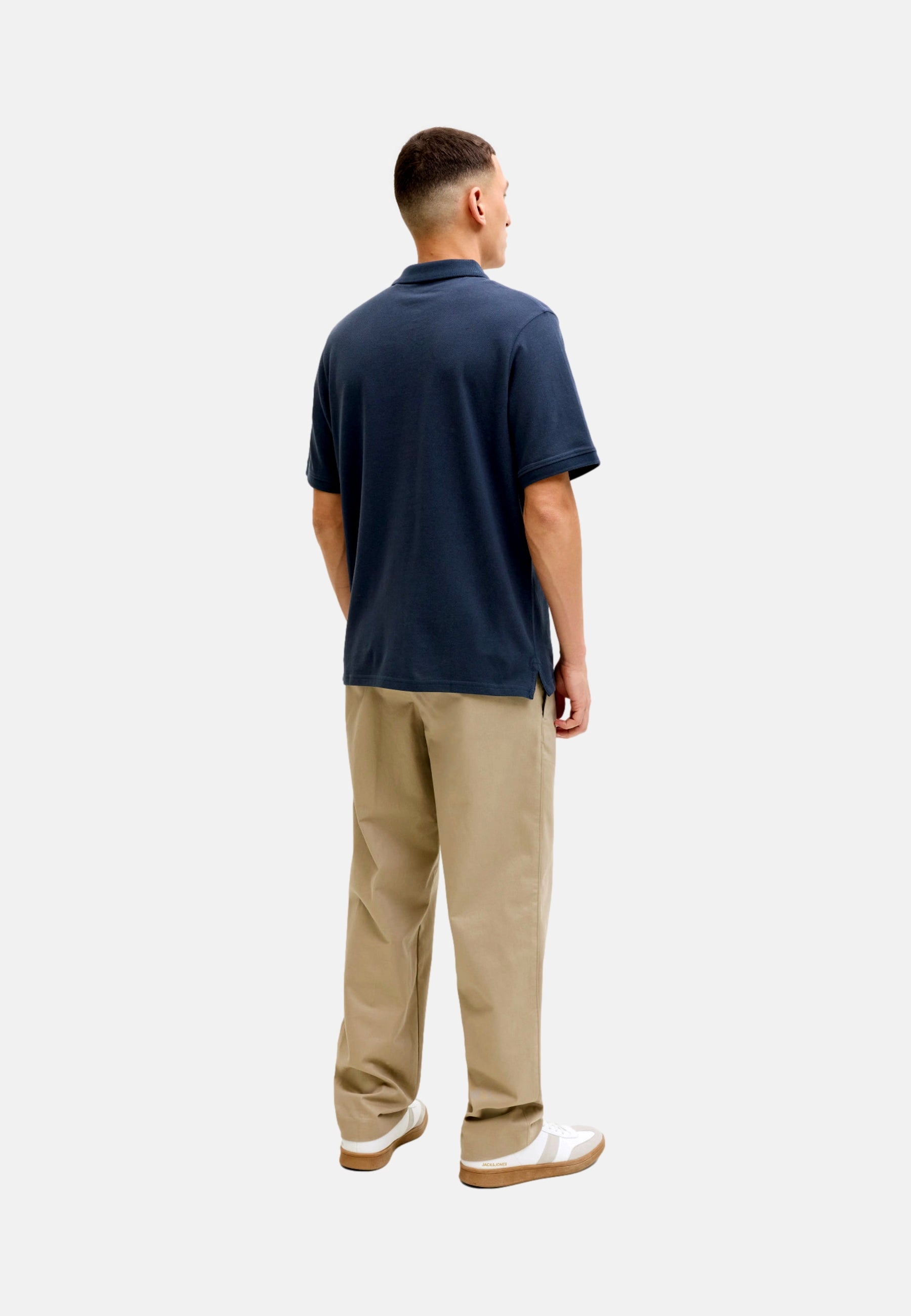 Jack & Jones BASIC Kurzarmshirt mit Polokragen 3er Pack