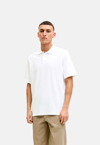 Jack & Jones BASIC Kurzarmshirt mit Polokragen 3er Pack