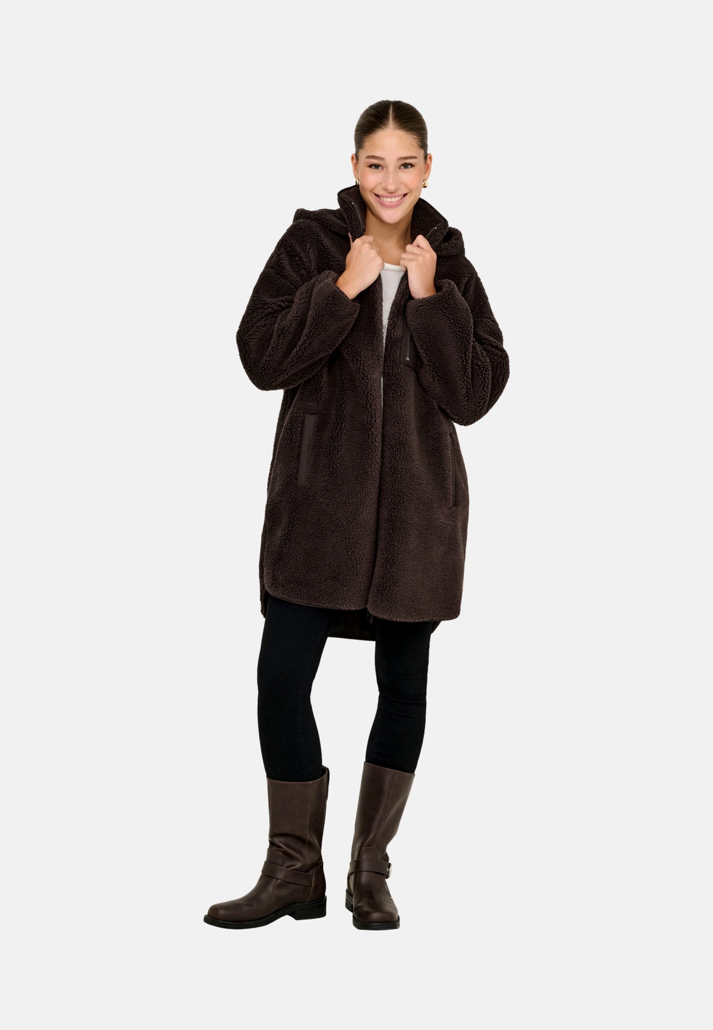 Only SASCHA Teddyfleecejacke