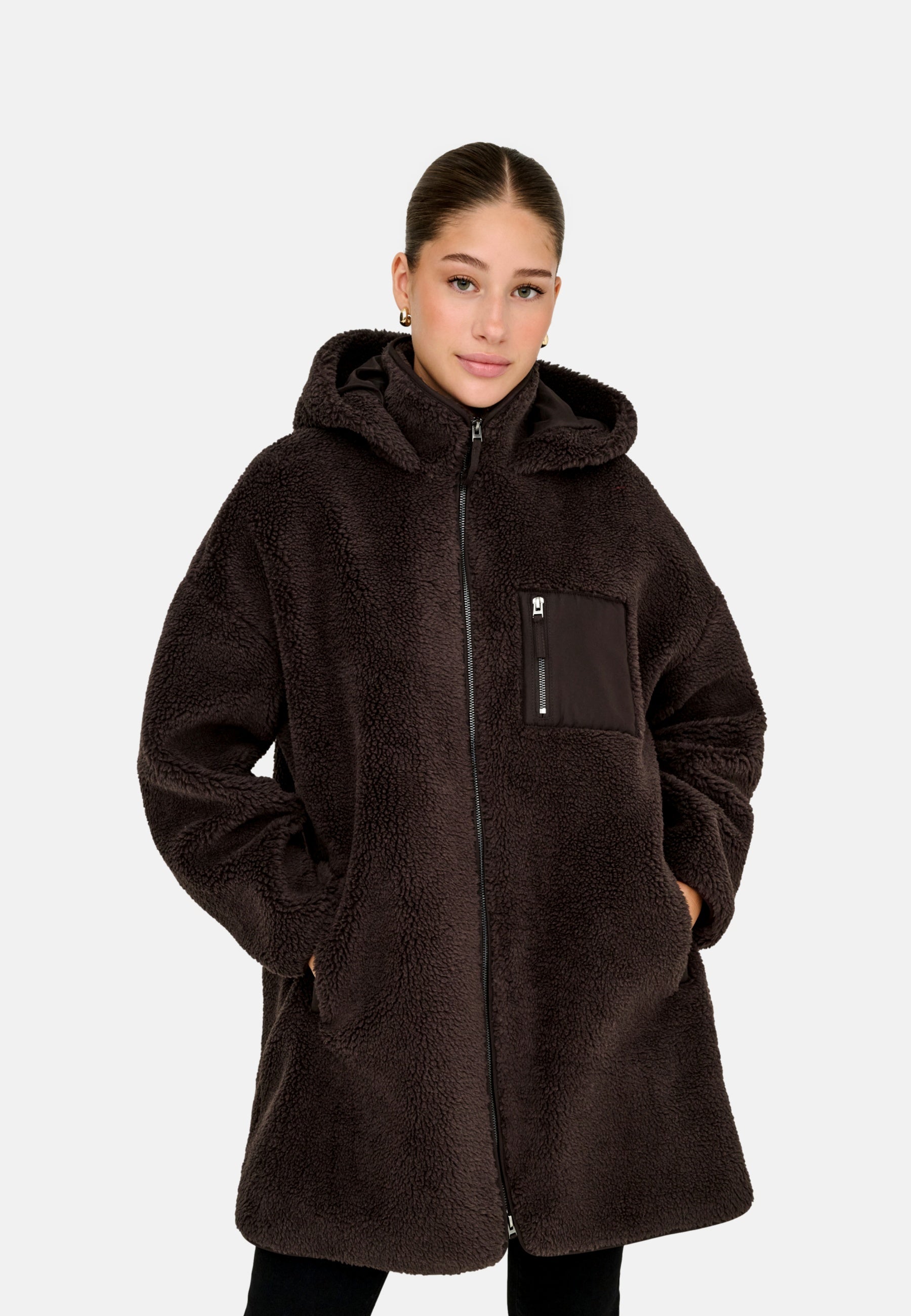 Only SASCHA Teddyfleecejacke