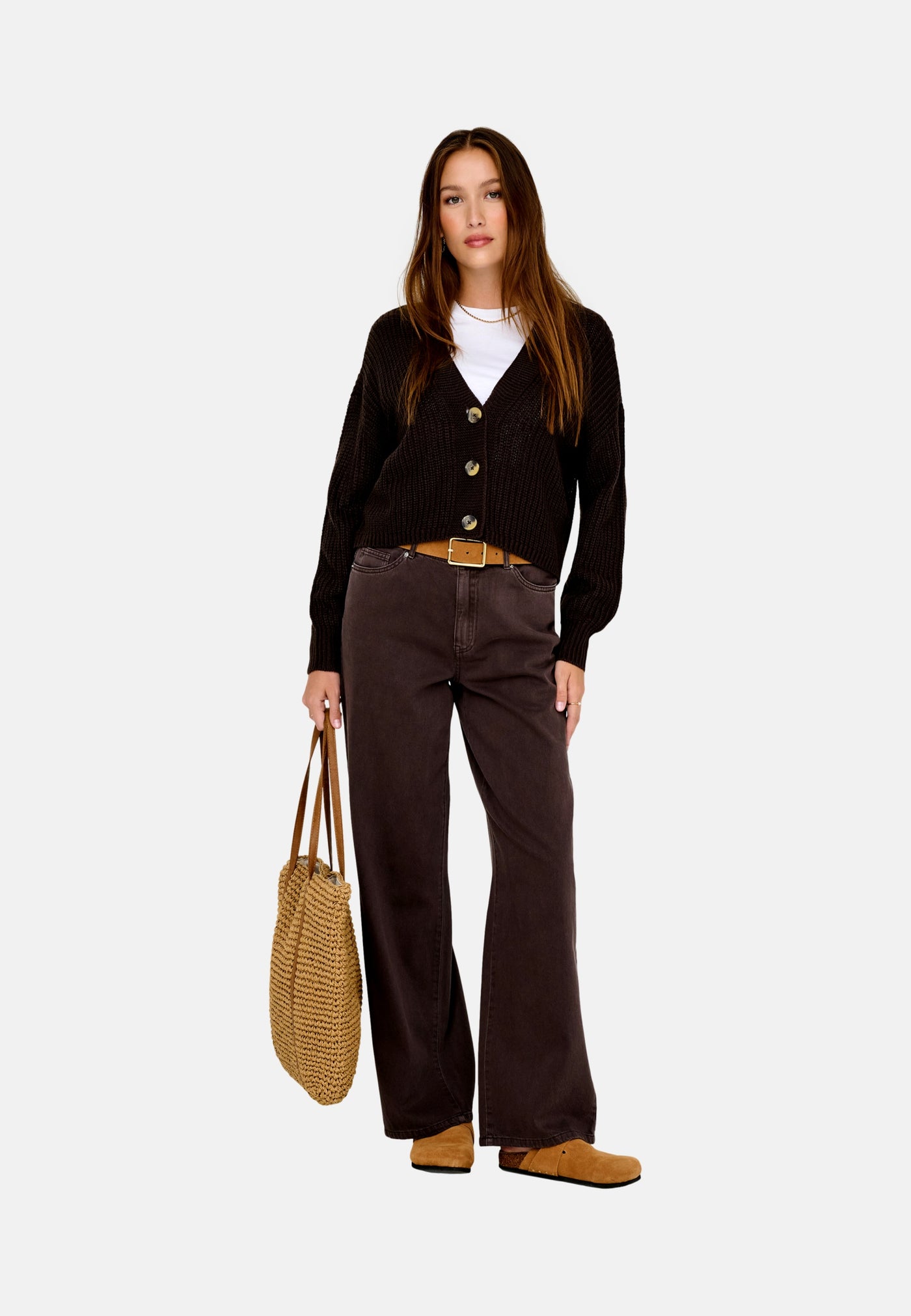 Only CAROL Strickjacke mit Knopfleiste