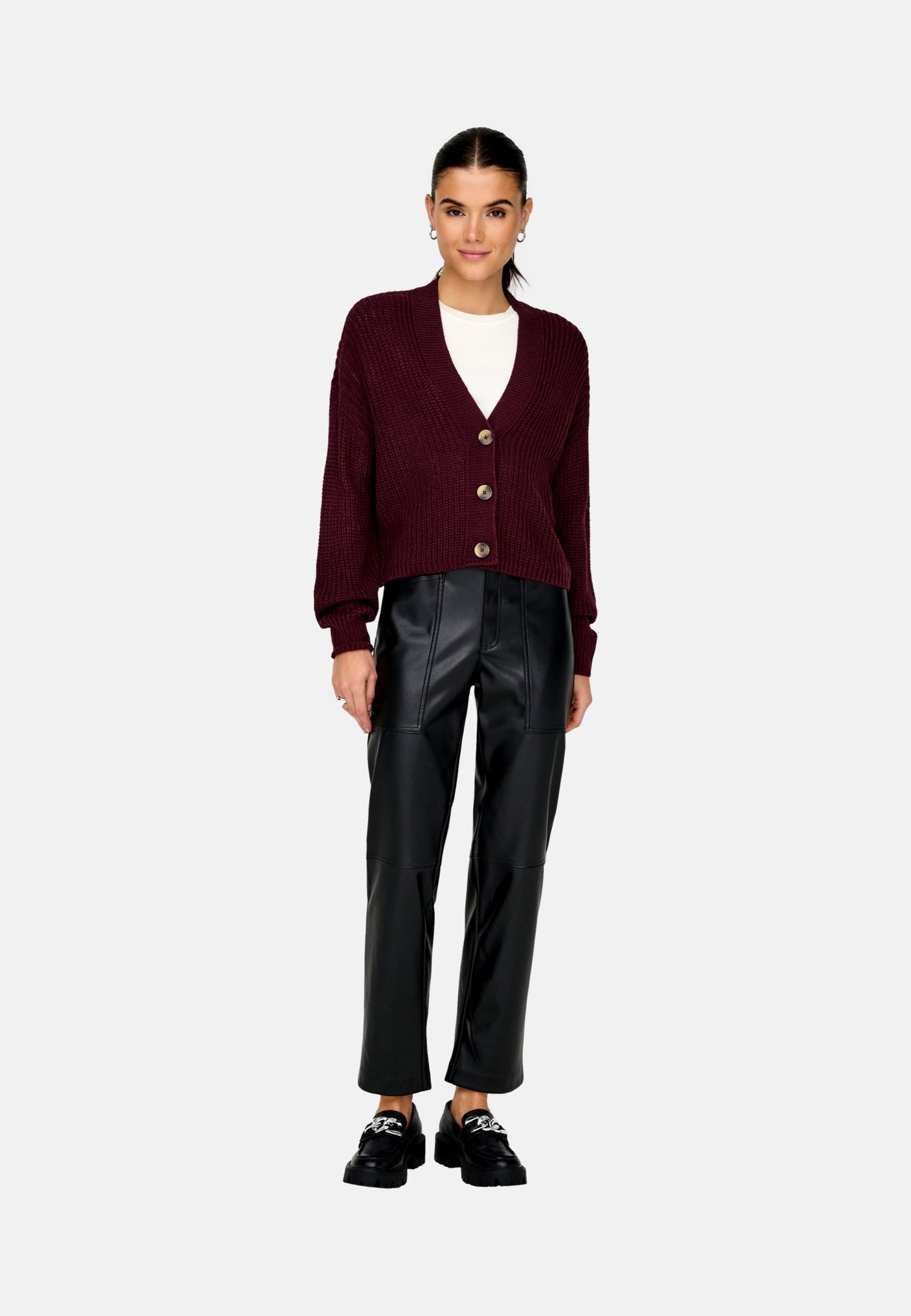 Only CAROL Strickjacke mit Knopfleiste