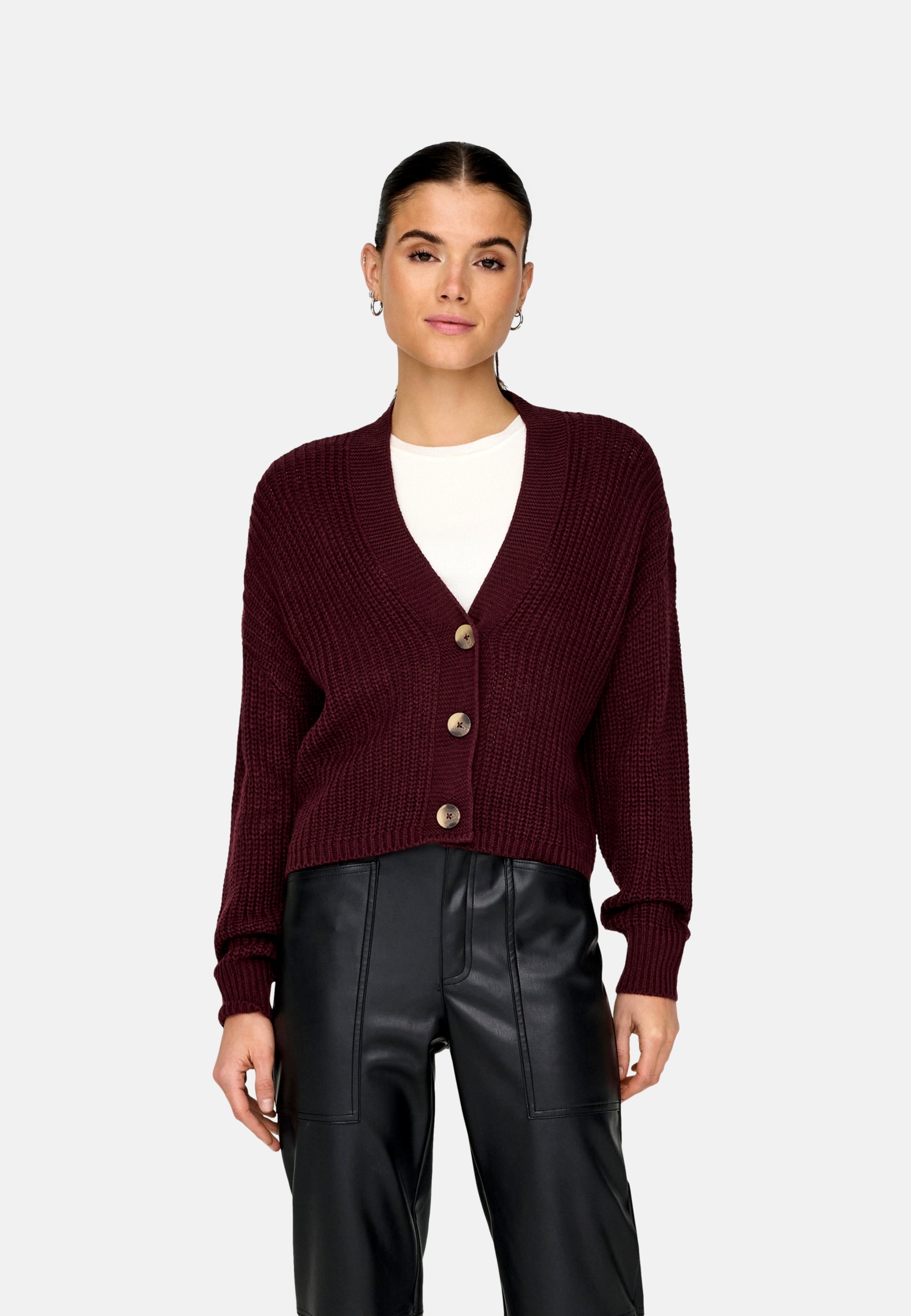 Only CAROL Strickjacke mit Knopfleiste